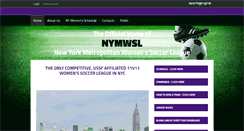 Desktop Screenshot of nywomensoccer.org