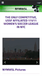 Mobile Screenshot of nywomensoccer.org